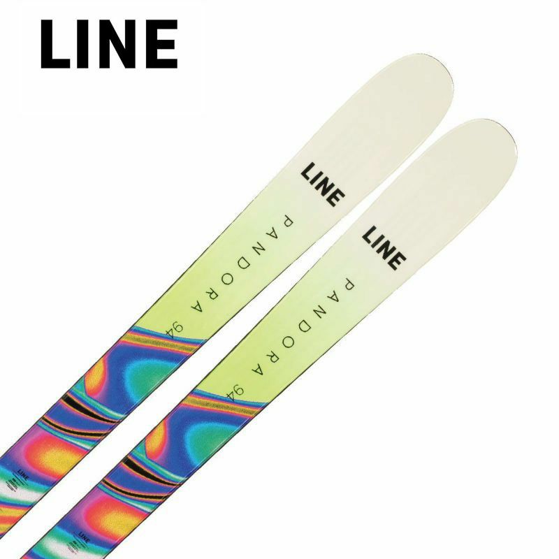 LINE ライン スキー板 ＜2023＞ PANDORA 94 + SQUIRE 11 ID 【ビンディング