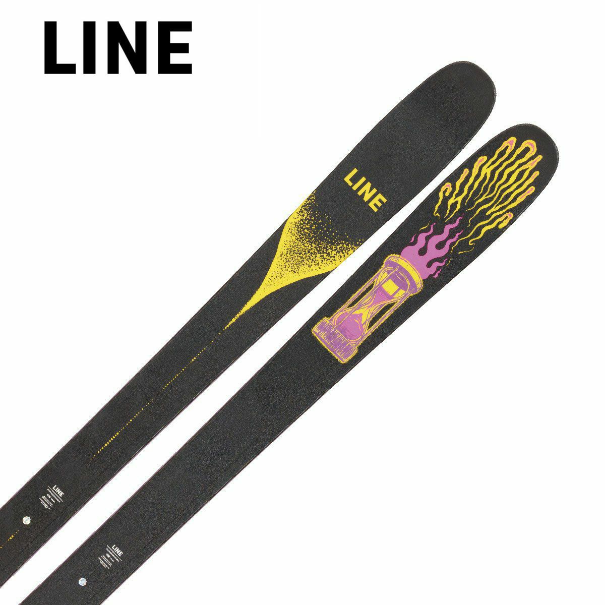 LINE ライン スキー板 ＜2023＞ CHRONIC + SQUIRE 11 ID 【ビンディング セ