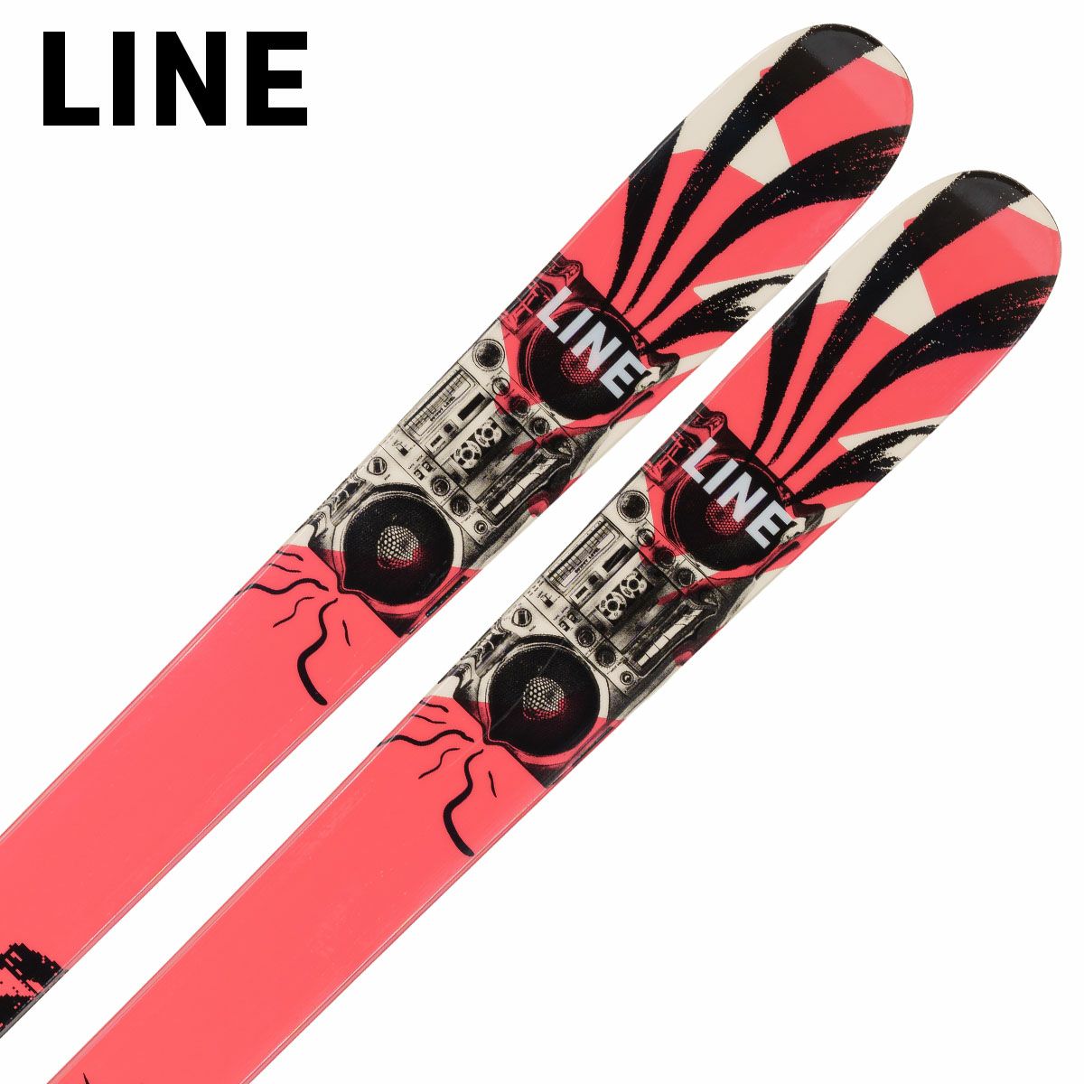 LINE ライン スキー板 ＜2023＞HONEY BEE + ＜23＞ATTACK 14 GW 【ビンディ