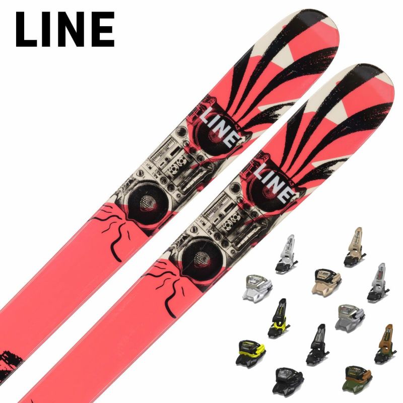 フリースキー板+ビンディング】タイガースネーク / LINE skis