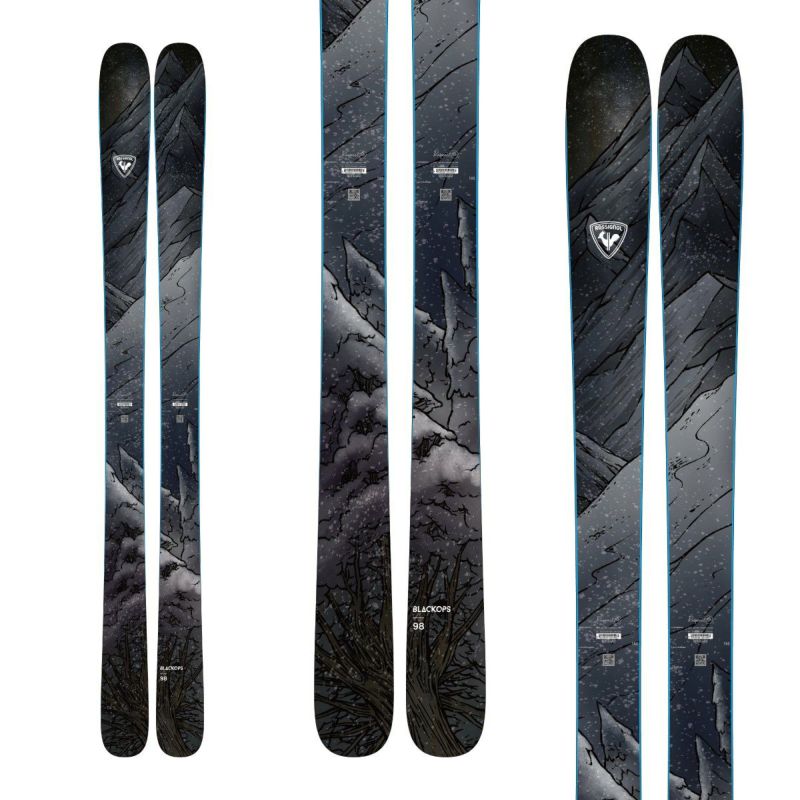 ROSSIGNOL ロシニョール スキー板 ＜2024＞BLACKOPS 98 + ATTACK2 13