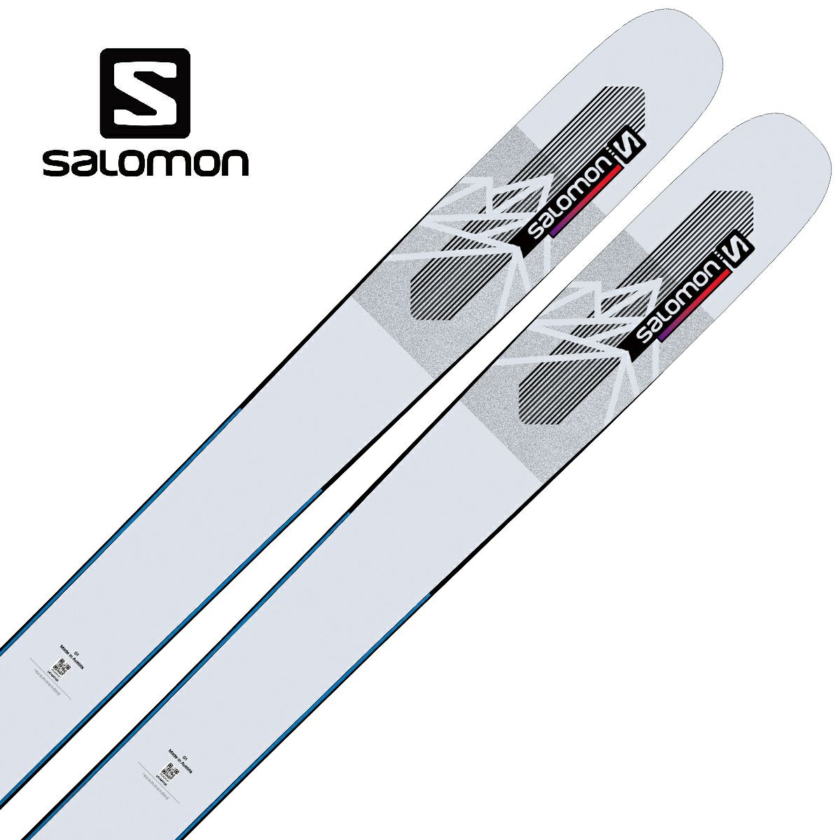 SALOMON サロモン スキー板 ＜2023＞ QST BLANK + SALOMON 22 STH2 WTR 13