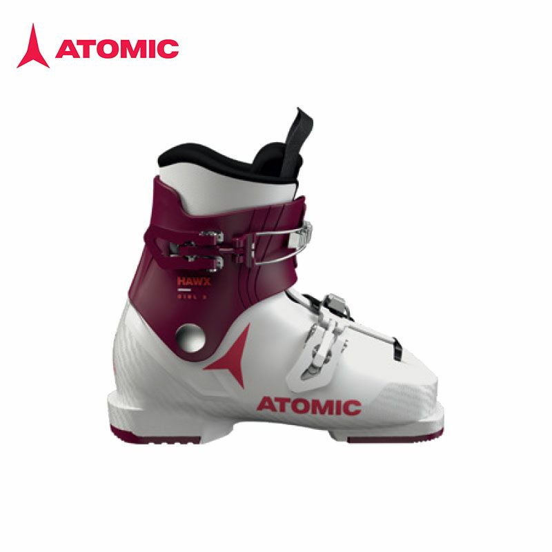 ATOMIC アトミック（ATOMIC）（キッズ）ジュニア 子供 スキー ブーツ ホワイト パープル HAWX GIRL AE5025620｜スキー板 