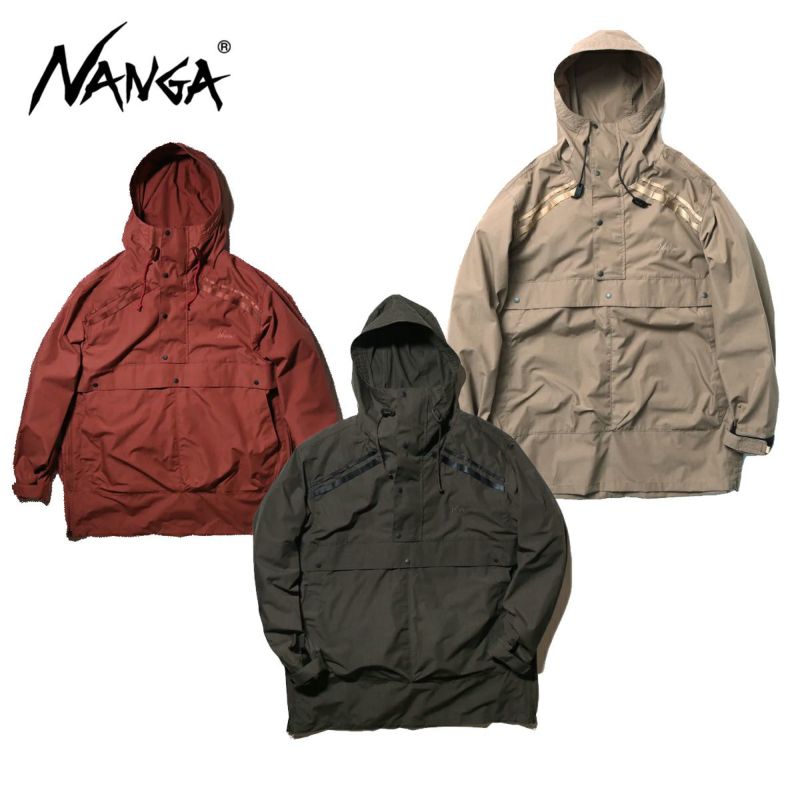 難燃素材のアラミドを使用しているNANGA TAKIBI FIELD ANORAK PARKA