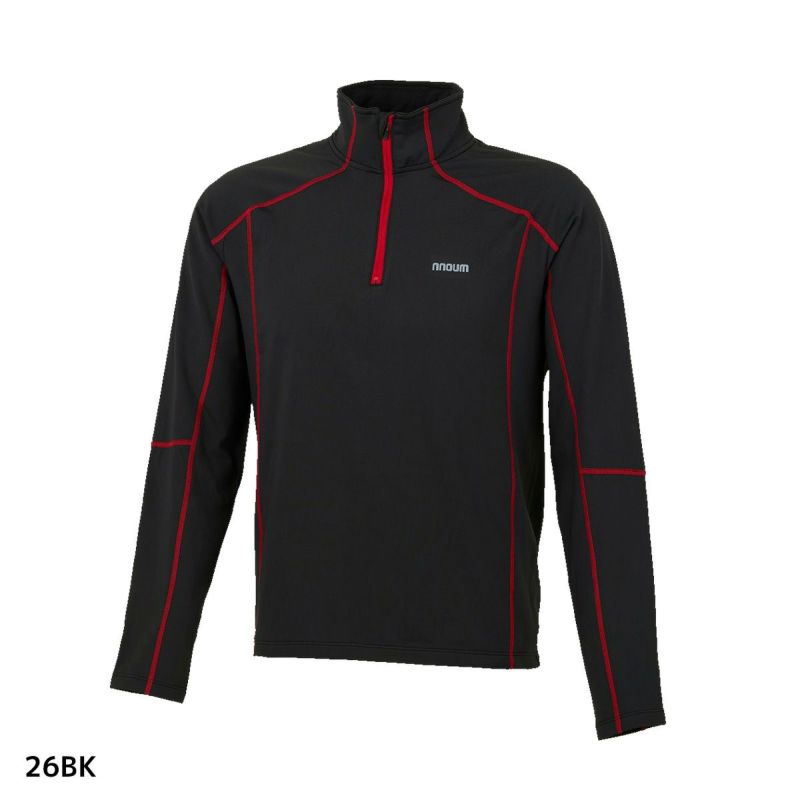 スキーアンダーシャツ ウェア メンズ 防寒 保温 NNOUM ノアム 裏起毛