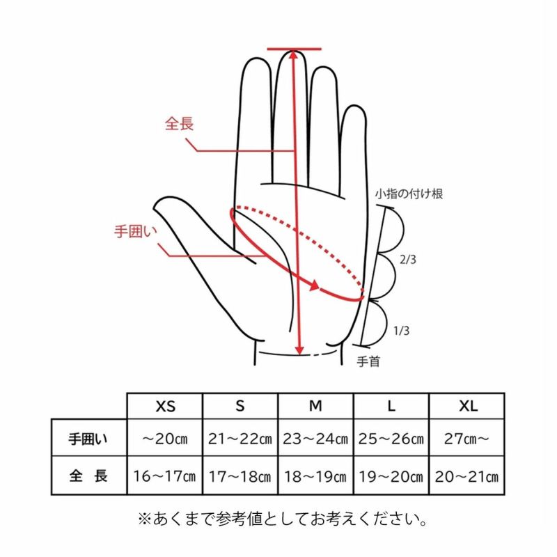 TAUBERT トーバート グローブ＜2023＞FINGER3-LE ならタナベスポーツ 