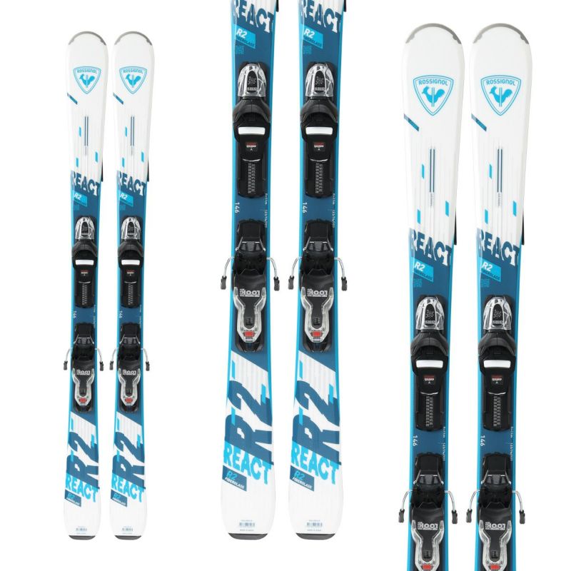 スキー セット 4点 レディース ROSSIGNOL スキー板 2022 SUPER VIRAGE III XPRESS   XPRESS 11 GW  DALBELLO ブーツ DS 90W GW   ストック