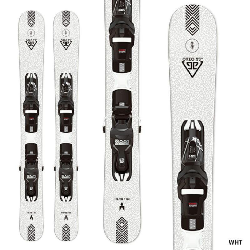 スキー セット 4点 メンズ レディース SWALLOW スキー板 2022 OREO 123 YELLOW  XPRESS 10 GW B83 RTL BLACK  DALBELLO ブーツ DS MX 80 GW   ストック