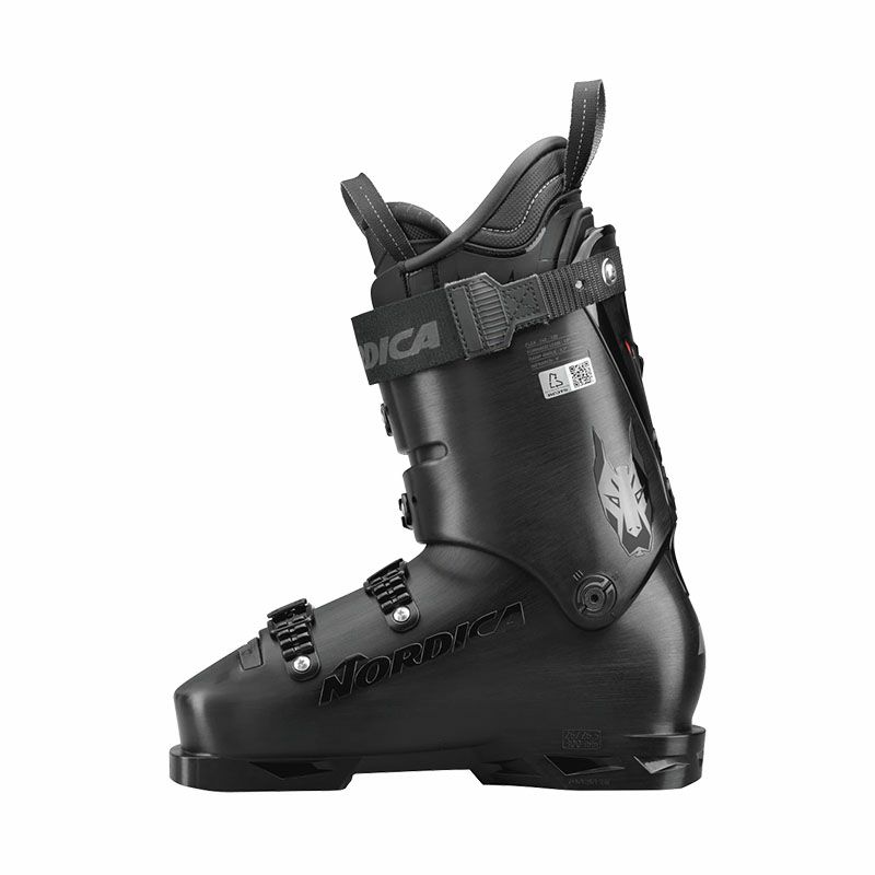 Nordica Dobermann 150 スキー用ブーツ 黒/オレンジ（LANGE スキー 