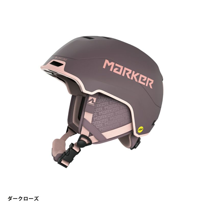 24 MARKER AMPIRE2 MIPs ダークローズ　スキーヘルメット MARKER AMPIRE 2 MIPS - Hard Headed