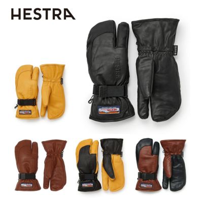 HESTRA ヘストラ スキー グローブ メンズ レディース＜2024＞ 33882 / 3-Finger GTX Full Leather /  スリーフィンガー ジーティーエックス フルレザー 【GORE-TEX】 2023-2024 旧モデル