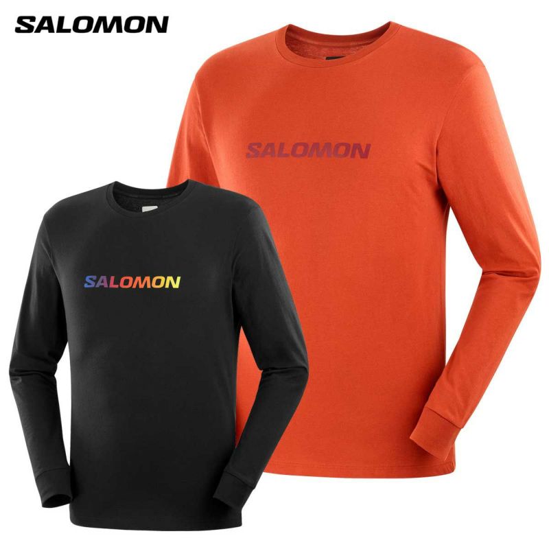 SALOMON（サロモン）SAL LOGO PERF HOODIE M（サロモン ロゴ フーディ
