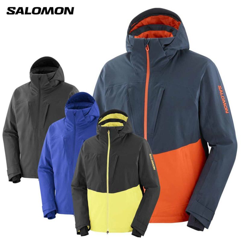 �X�L�[�E�F�A �����Y �X�L�[�W���P�b�g �T������ SALOMON ��2024��HIGHLAND JACKET M / LC2141 / LC2159