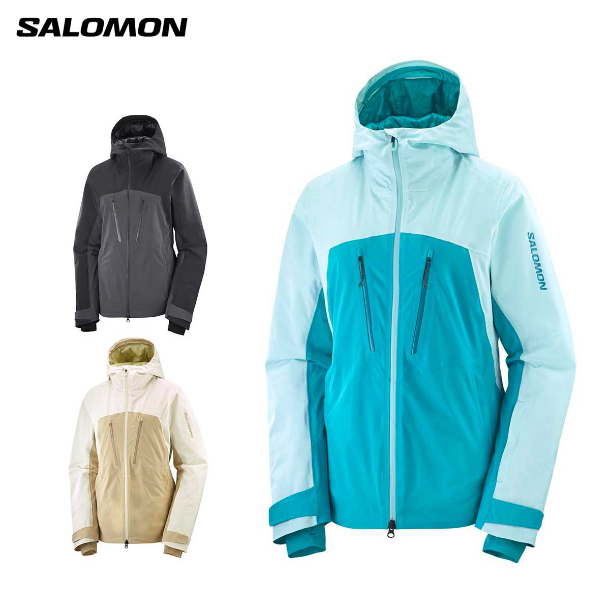 スキーウェア レディース スキージャケット サロモン SALOMON ＜2024 