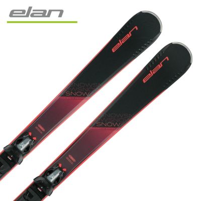 スキー板 レディース ELAN エラン ＜2024＞ SNOW BLACK ＋ LIGHT SHIFT