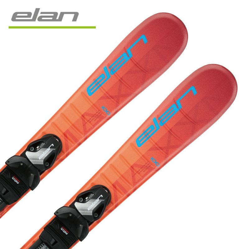 スキー板 キッズ ジュニア ELAN エラン ＜2024＞ MAXX ORANGE JRS ＋