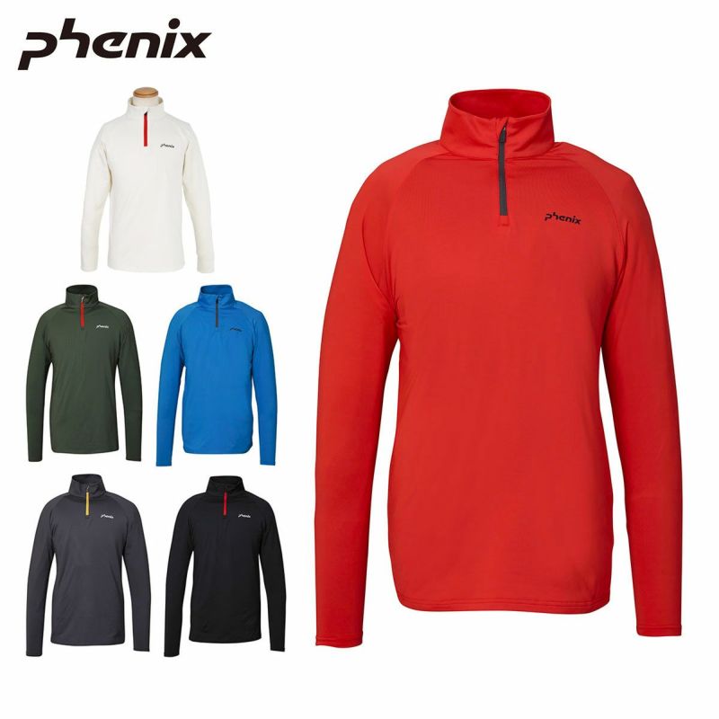 tFjbNX XL[EFA PHENIX XL[ A_[ EFA Vc Y2024 ESM23LS12 / Thunderbolt 1/2 Zip Tee