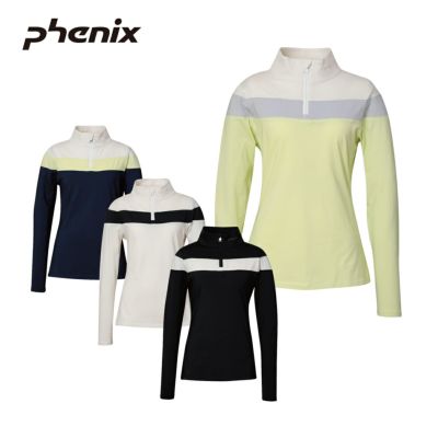 フェニックス スキーウェア PHENIX スキー アンダーウェア シャツ レディース＜2024＞ ESW23LS51 / Space Hunter 1/2 Tee 2023-2024