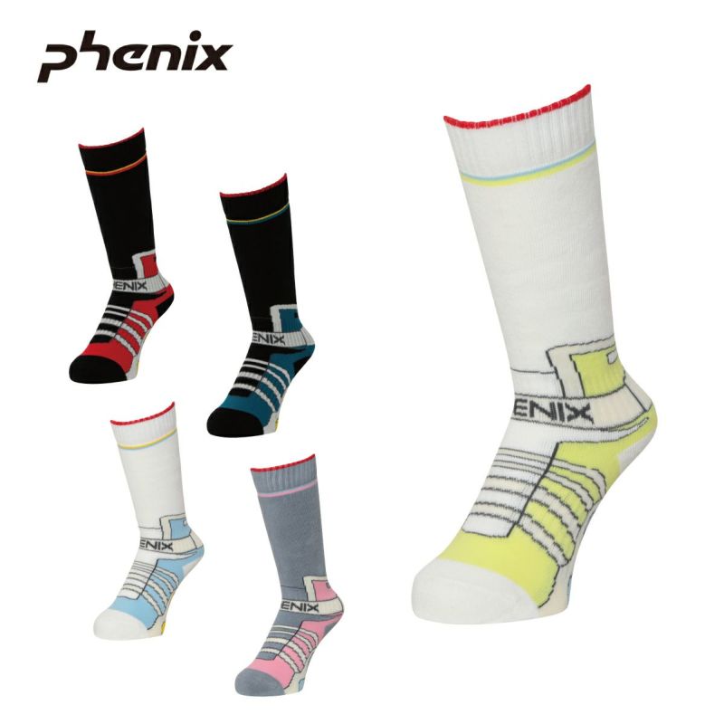 PHENIX tFjbNX XL[ \bNX C LbY WjA2024ESB23SO80 / Retro Future Ski Touring Junior Socks 2023-2024