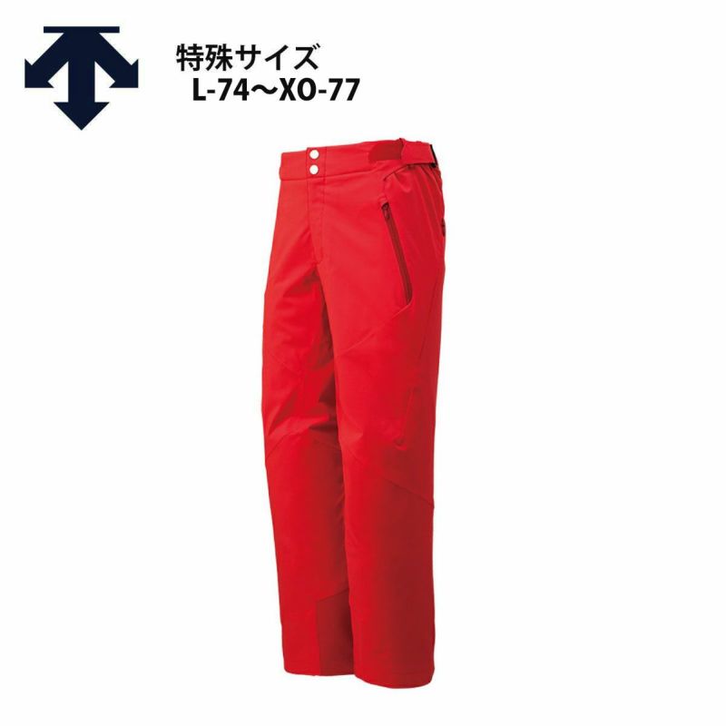 DESCENTE デサント スキーウェア パンツ メンズ レディース＜2024＞DWUWJD55 / S.I.O INSULATED  PANTS【特殊サイズ】【L-74～XO-77】 2023-2024 NEWモデル