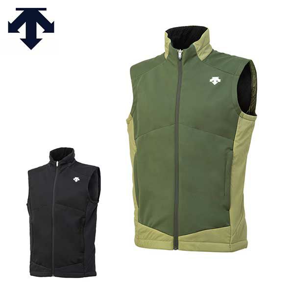 【タナベスポーツ】DESCENTE デサント スキーウェア ベスト ＜2024＞ DWUWJK63 / SOFT SHELL×i2C HYBLID WIND SHIELD RACE VEST