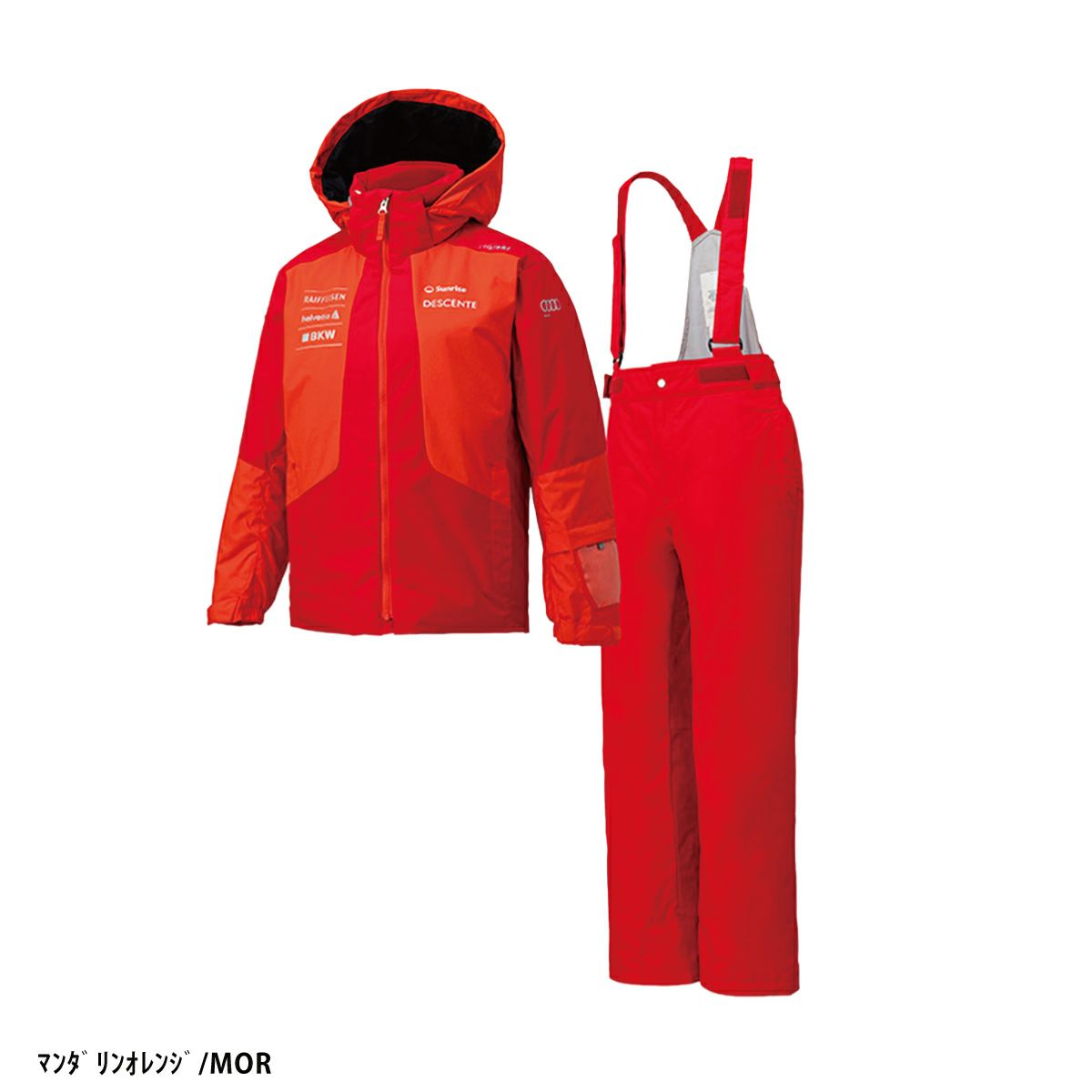スキーウェア キッズ スノーウェア ジュニア デサント 上下セット  