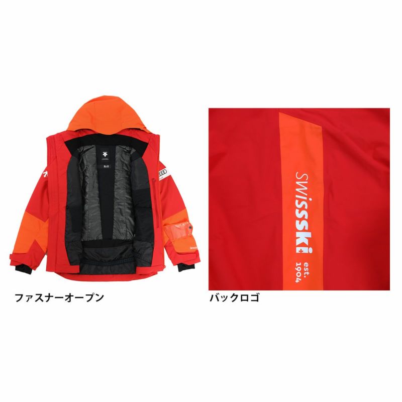 DESCENTE S.I.O インシュレーション「スイス」セット：2023/24 DESCENTE DWUWJK50 S.I.O INSULATION JACKET / SWISS 23-24