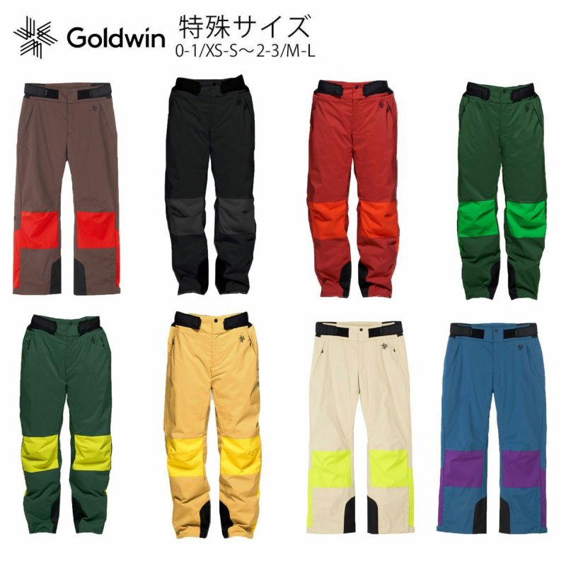 XL[EFA XL[pc pc S[hEB Goldwin Y20242-tone Color Wide Pants / G33355A   2023-2024