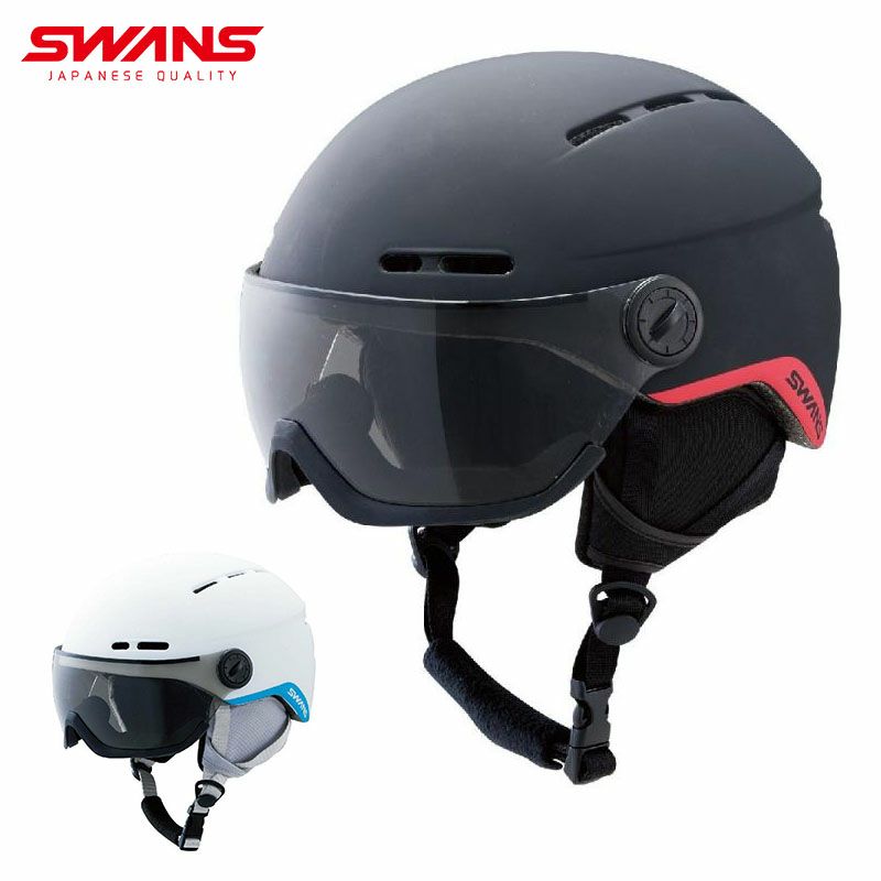 SWANS スワンズ スキーヘルメット メンズ レディース＜2024＞H-81 VISOR 2023-2024 NEWモデル