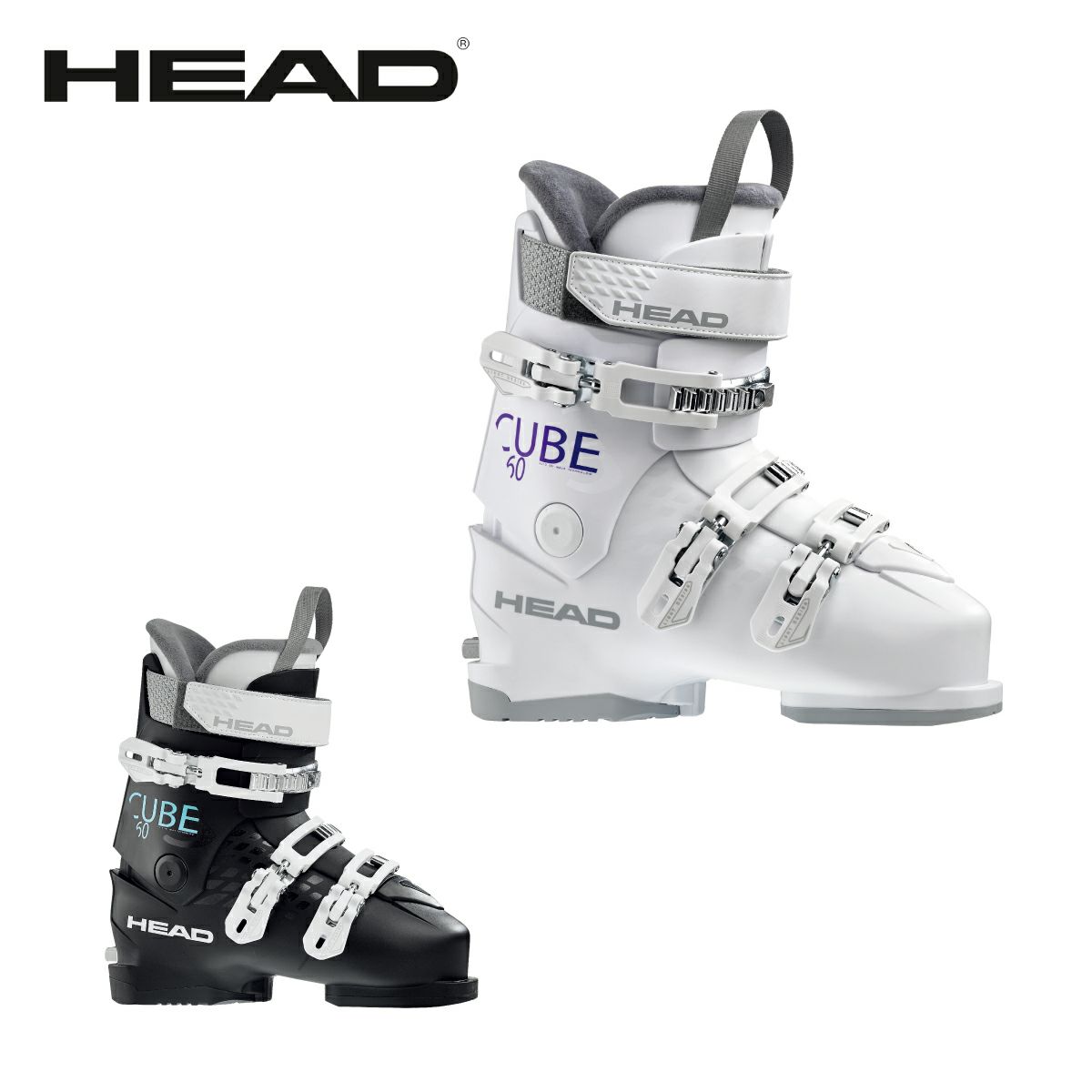 HEAD ヘッド スキーブーツ レディース ＜2024＞ CUBE3 60 W 〔キューブ  