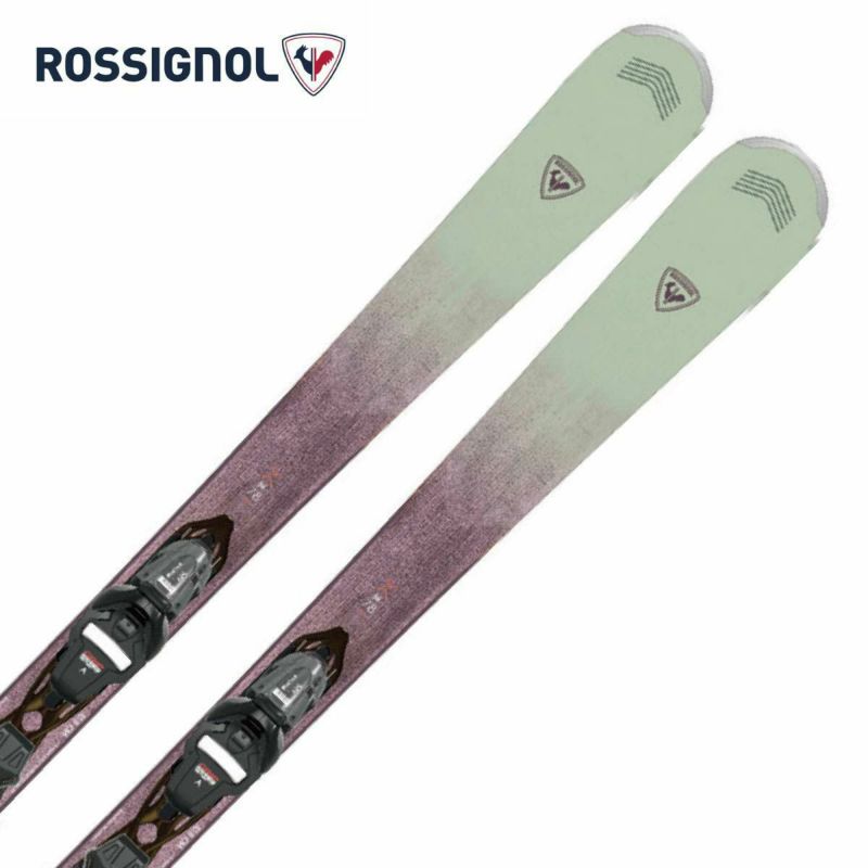 ROSSIGNOL スキー板 ロシニョール レディース ＜2025＞ EXPERIENCE W 78 CARBON [RAMFT02] +  XPRESS W 10 GW プレート/ビンディング セット 取付無料 グリップウォーク対応 2024-2025 NEWモデル