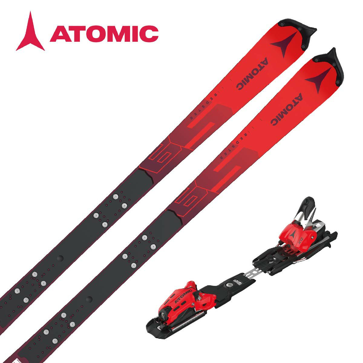 スキー板 ATOMIC アトミック レディース ＜2024＞REDSTER S9 FIS 155 + X12
