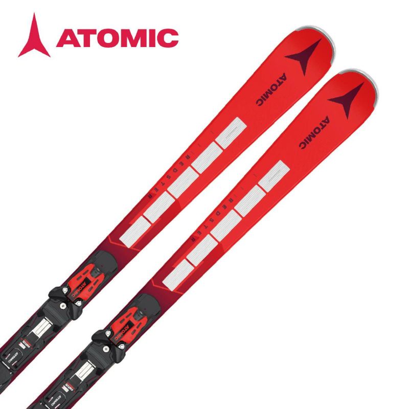 ATOMICポールサイズ95ATOMIC スキー板120\u0026SALOMON スキーブーツ22セット
