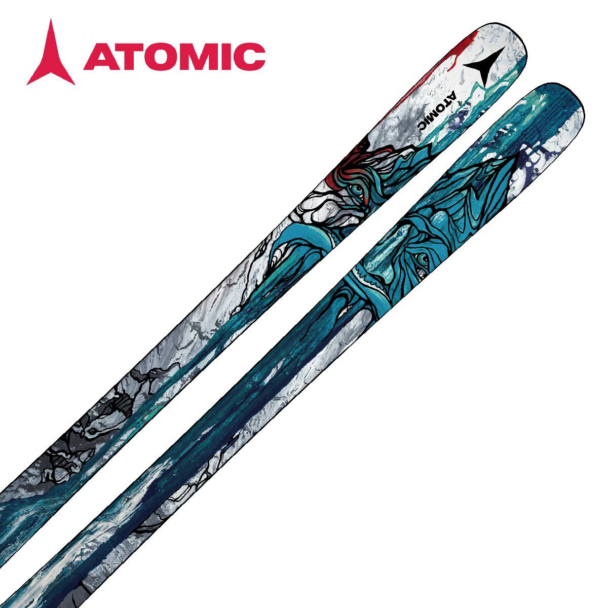 スキー板 ATOMIC アトミック メンズ レディース ＜2024＞BENT 85 【板のみ