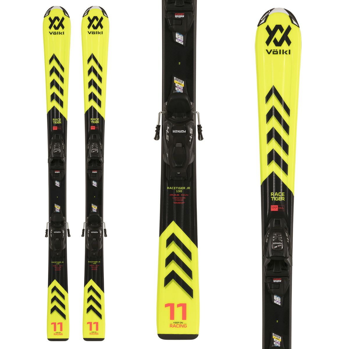 スキー板 VOLKL フォルクル キッズ ジュニア＜2024＞ RACETIGER JR  