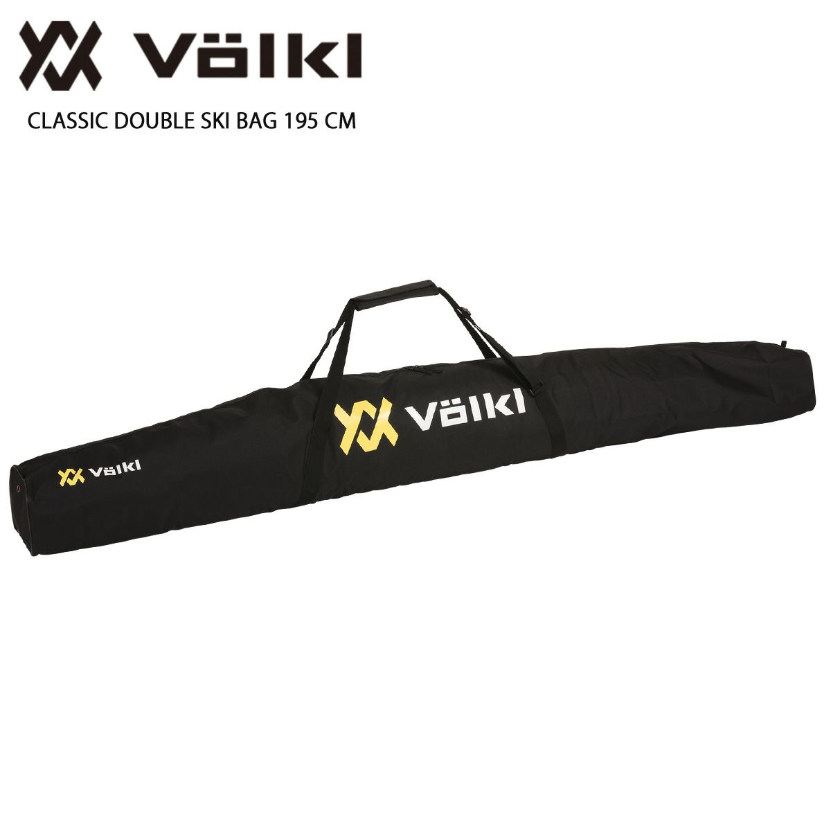 【タナベスポーツ】VOLKL フォルクル 2台用 スキーケース キャスター無 ＜2025＞ Classic Double Ski Bag 195cm