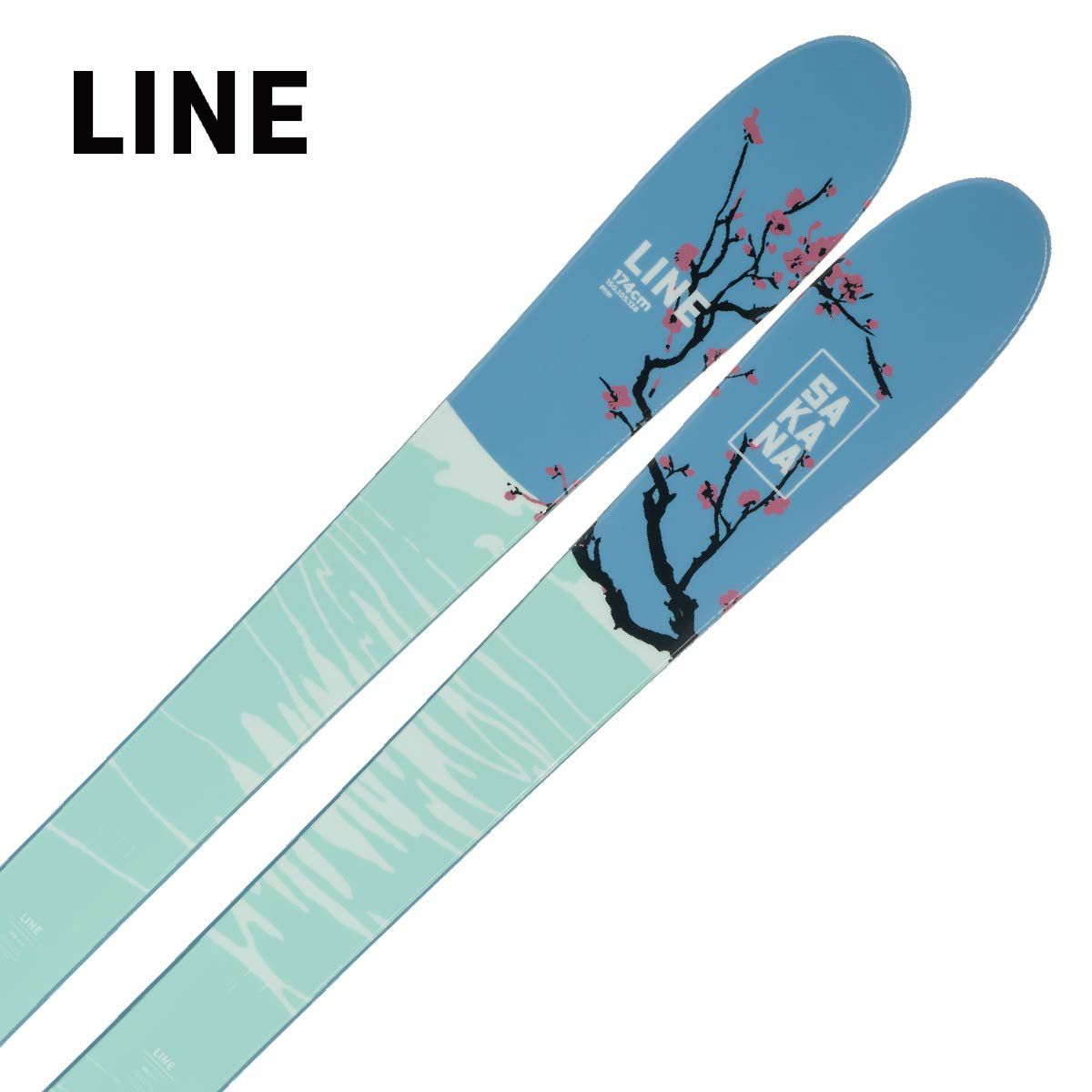 スキー板 LINE ライン メンズ レディース ＜2024＞ SAKANA[A230300201] 【