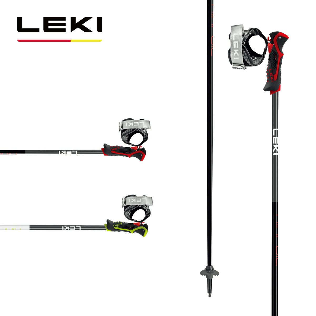 LEKI レキ スキーポール ストック メンズ レディース＜2024＞AIRFOIL 3D /