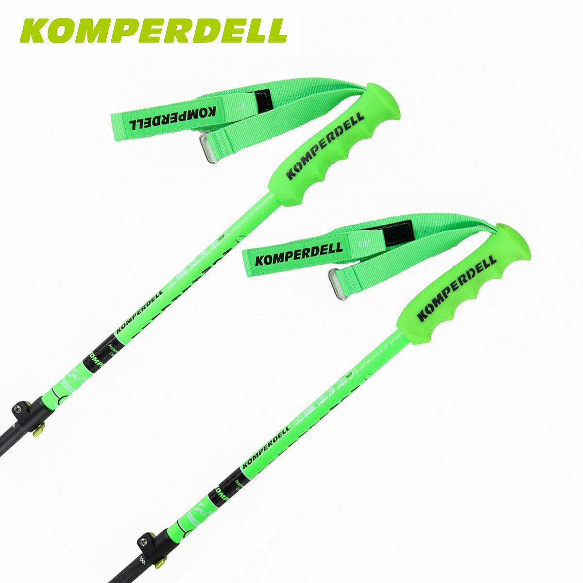 KOMPERDELL コンパーデル スキーポール ストック メンズ レディース 伸縮式