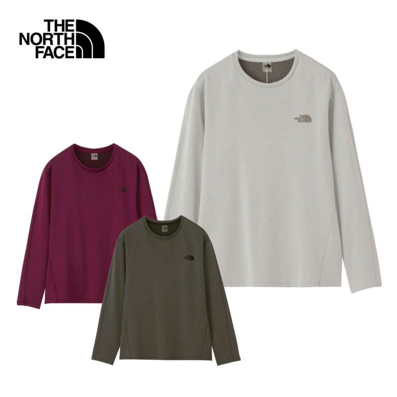 THE NORTH FACE UEm[XEtFCX XL[ A_[ fB[X 2024 NTW62312 / L/S FlashDry Crew OX[utbVhCN[