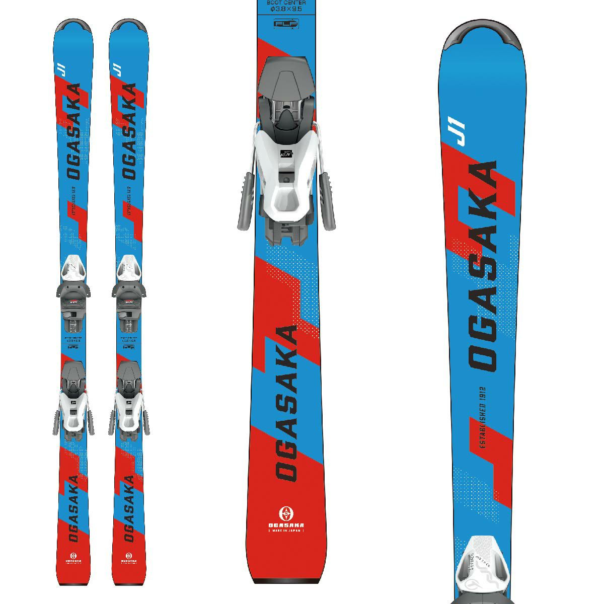 OGASAKA オガサカ スキー板 キッズ ジュニア ＜2025＞ JUNIOR  