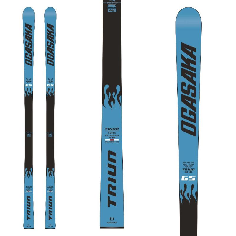 OGASAKA オガサカ スキー板 ＜2024＞ TRIUN 〔トライアン〕G【板のみ