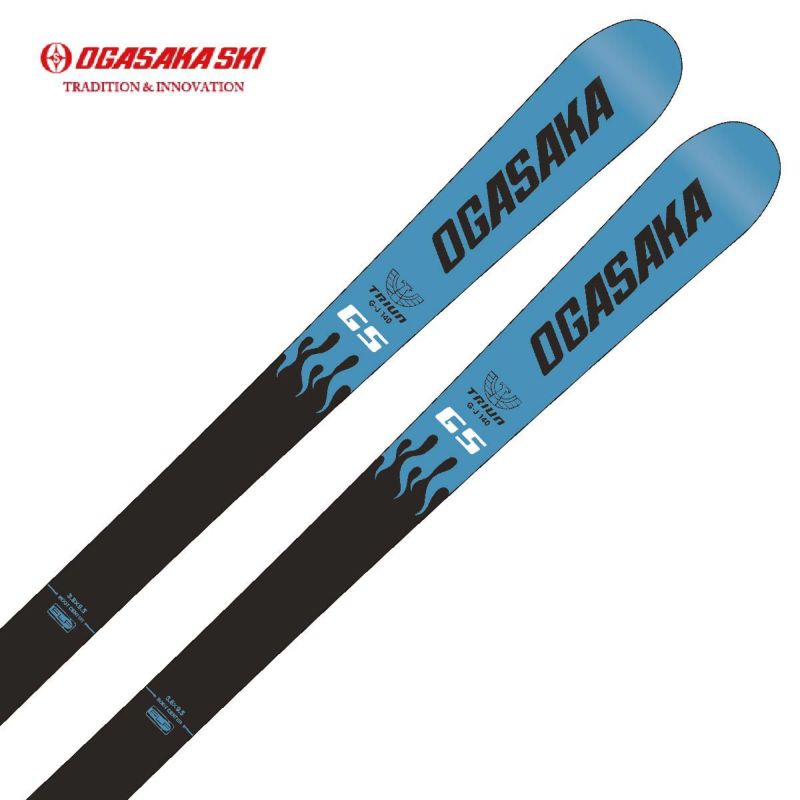 OGASAKA オガサカ スキー板 キッズ ジュニア ＜2024＞ TRIUN