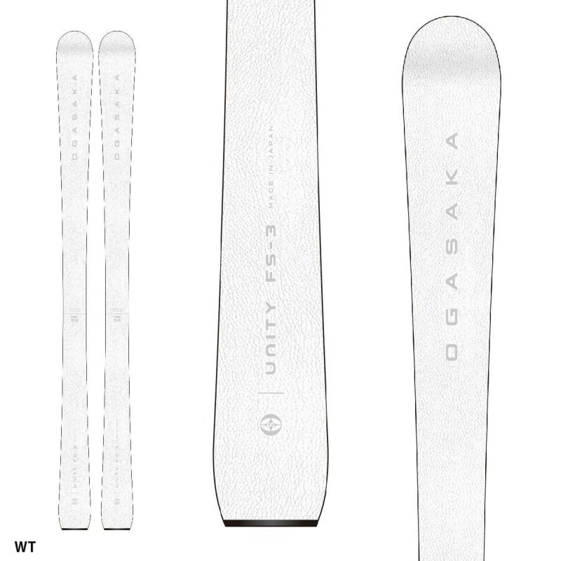 OGASAKA オガサカ スキー板 ＜2025＞ UNITY 〔ユニティ〕U-FS3【板のみ