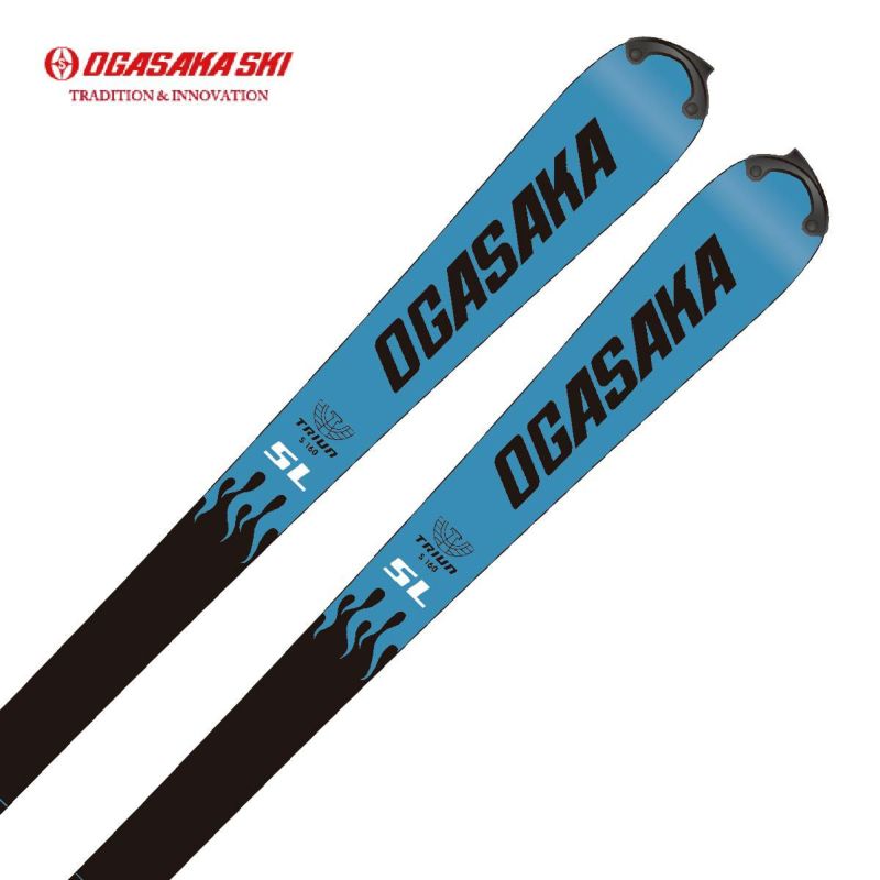OGASAKA TRIUN スキー板 ブルー OGASAKA オガサカ スキー板 メンズ レディース 2025 TRIUN SL +