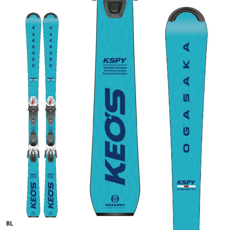OGASAKA オガサカ スキー板 ＜2024＞ KEO'S 〔ケオッズ〕KS-PY + SLR 10 GW ビンディングセット 取付無料  2023-2024 NEWモデル