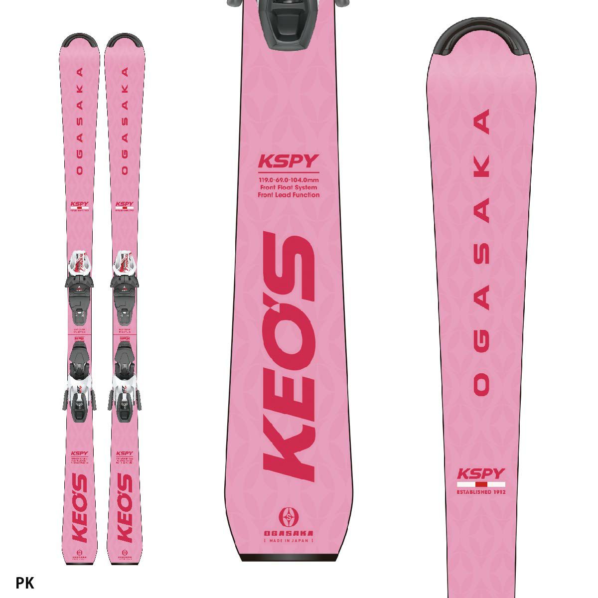 オガサカスキー KS CX 160cm ビンディング付き（オガサカ（OGASAKA 