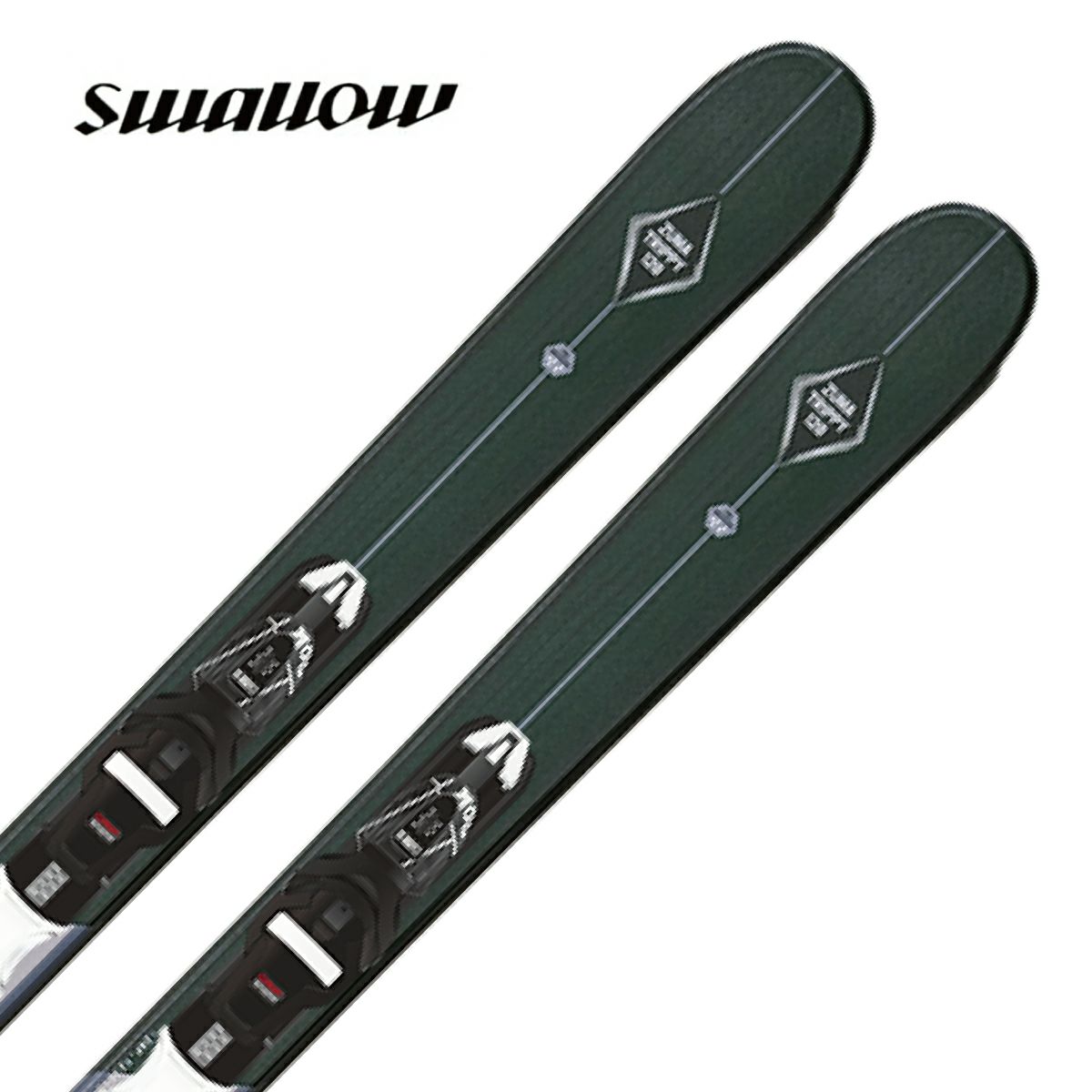 ZUMA スキー板173cm パウダー用 フリースキー 塩辛く