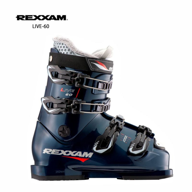 REXXAM レクザム スキーブーツ キッズ ジュニア＜2024＞ LIVE-60