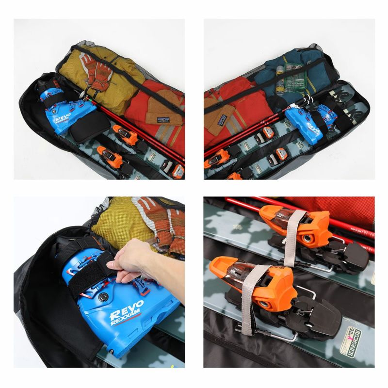 新品　DBS　ディービーエス【ALL IN ONE SKI CASE】Ｅ3755 KIZAKI キザキ オールインワンバッグ ＜2024＞ スキーケース